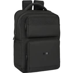 Safta Laptop Backpack Sevilla Fútbol Club Premium 15,6'' Black (31 x 44 x 13 cm)