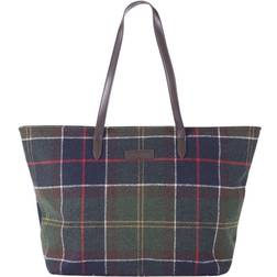 Barbour Wax Tote Bag - Dusky Green