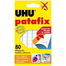 UHU Patafix White Self-adhesive Decoration 80pcs
