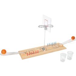 Northix Drikkespil med 2 shotglas Basketball