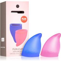 Fun Factory Cup Explore, Blå, Rosa, Silikon, 2 styck