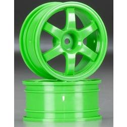 Traxxas Wheels Volk Racing TE37 Green 1/16 (2)