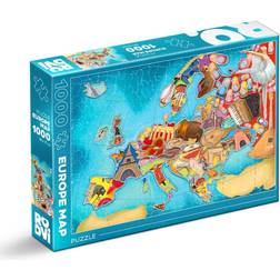 Roovi Europe Map 1000 Pieces