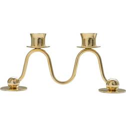 Hilke Collection Lignano Sabbiadoro 2 Brass Kerzenhalter