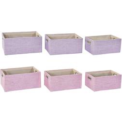 Dkd Home Decor set Polyester (40,5 x 27,5 x 18 cm) (2 antal) Korg