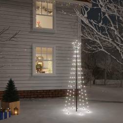 vidaXL med spyd 108 LED'er 180 cm koldt hvidt lys Julebelysning