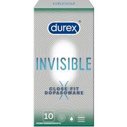 Durex Prezerwatywy Invisible Close Fit 10 szt