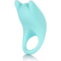 CalExotics Silicone Rechargeable Dual Exciter Enhancer Blue