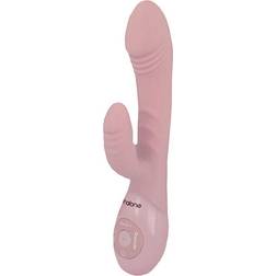 Nalone Rabbit Dancer Dance, Vibromasseur avec capteur de son, 2 moteurs pour stimulation Vaginale et clitoridienne, Rose