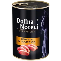 Dolina Noteci Premium Ricco Di Anatra Per Gatti Adulti 12 x 400g