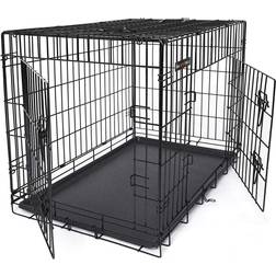 Songmics 2 Doors Puppy Cage