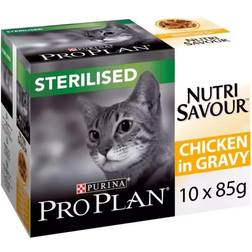 Purina NutriSavour Sterilised Adult Wet Cat Food Pouches Chicken