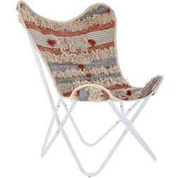 Dkd Home Decor Vrtni stol DKD Orange Bomuld Havestol