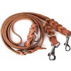 DOGGY R3 LEATHER LEASH 20 LIGHT BROWN