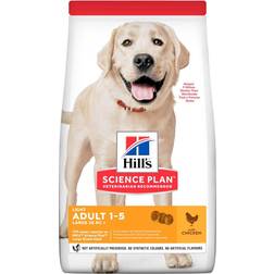 Hills Science Plan Adult Light Large Breed con Pollo - Set Ö 2 x 18 kg