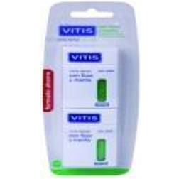 Vitis Vitis Dental Tape With Fluoride And Mint 2x50m