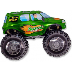 Monster Truck Folieballon Grøn