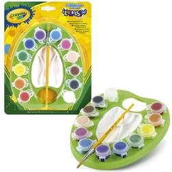 Crayola Krayola Farbset Plakatfarben Waschbar Mit Palette Und Pinsel