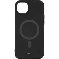 Onsala iPhone 14 Plus Cover MagSeries Silicone Sort