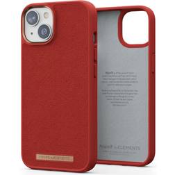 Njord byELEMENTS CASE zamszowe do iPhone 14 burning orange comfort