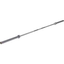 HMS Olympic 20 kg 2200 mm barbell with lock jaw clamps GO1100