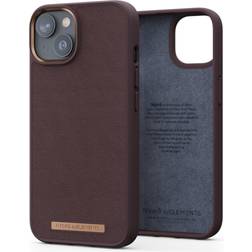 Xtorm NJORD Coque pour iPhone 14 en Cuir Véritable Marron foncé