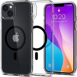 Spigen Ultra Hybrid MagFit (iPhone 14 Plus) Gennemsigtig/sort