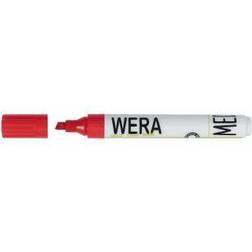 Wera Whiteboardmarker rød kantet spids 1-4mm