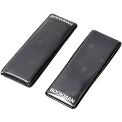 Bookman Clip-On Reflectors Black 2 pcs