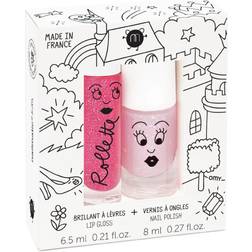 Nailmatic Kids Lip Gloss And Polish Set Fairytales