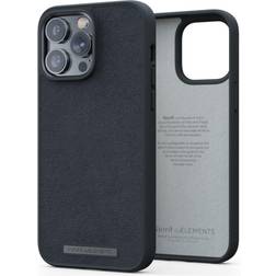 Njord Suede case for iphone 14 pro max black comfort