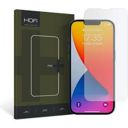 Hofi iPhone 14 Plus 13 Pro Max Hybrid Pro Skærmbeskyttelsesglas Case Friendly Gennemsigtig