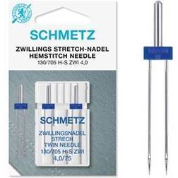 Schmetz Doppelpack Zwillingsnadeln Stretch 130 705 H-S ZWI 4 0 75 4 mm