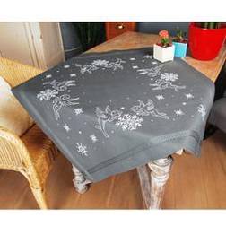 Vervaco Stickpackung Mitteldecke Engel Mit Ohne Garn