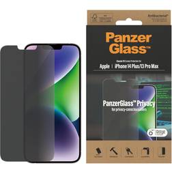 PanzerGlass Classic Fit Privacy Screen Protector for iPhone 14 Plus/13 Pro Max