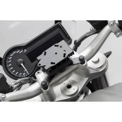 SW-Motech Motorfiets gps beugel voor stuur BMW Triumph, Himalayan. Noir