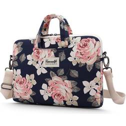 CanvasLife Briefcase Taske Til MacBook PC 13-14" Navy Rose