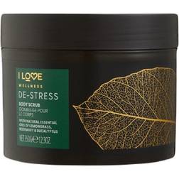 I Love Cosmetics I Love Wellness Destress Body Scrub, With Natural Essential Oils Of Lemongrass