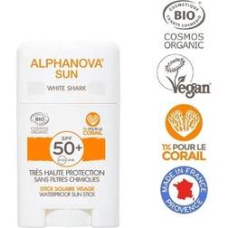 Alphanova Stick Solaire Blanc Très Haute Protection Visage Spf50+