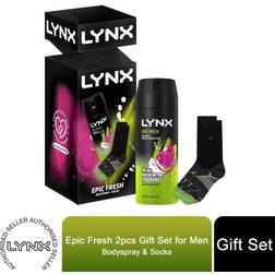 Lynx Epic Fresh BS & Socks 1Pcs GiftSet