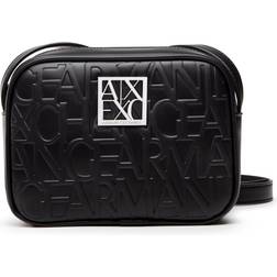 Armani Exchange Bolso de hombro negro One Size