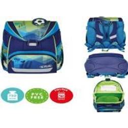 Herlitz Schoolbag UltraLight Plus Green Goal