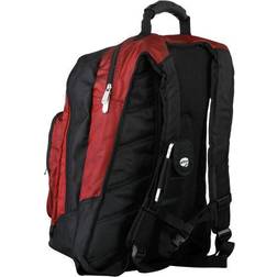 Addison 311015 notebook case 39.6 cm (15.6" Backpack Black, Burgundy