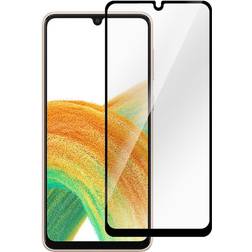 eSTUFF ES504084, Klar skærmbeskytter, Samsung, Galaxy A33 5G, Ridseresistent, Stødresistent, Sort, Transparent, 1 stk