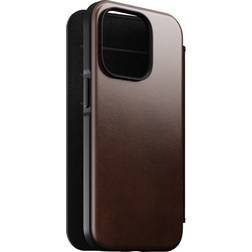 Nomad Modern Leather Folio Case for iPhone 14 Plus