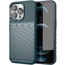 Hurtel Thunder Flexible Skal iPhone 13 Pro Grön
