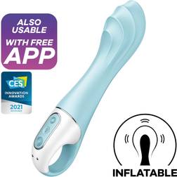 Satisfyer Air Pump 5 App-gesteuerter Vibrator Blau