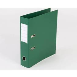 Q-line Brevordner grøn A4 metalskinne 75mm ryg
