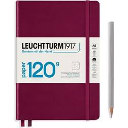 Leuchtturm1917 Notebook A5 120g Port Red Dotted