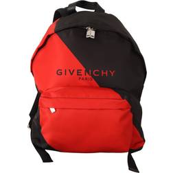 Givenchy Red & Black Nylon Urban Backpack